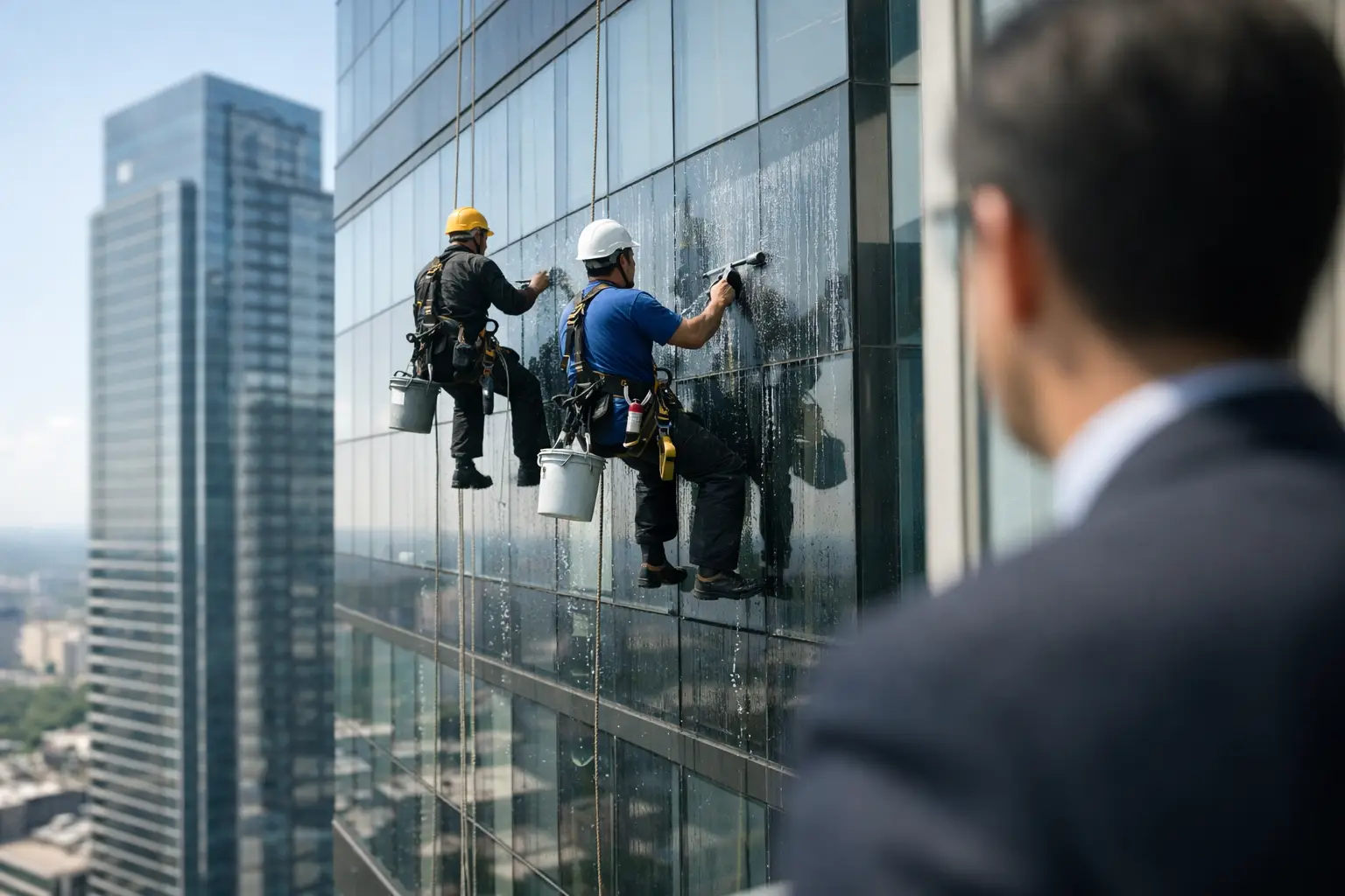 High Rise Exterior Cleaning Guide for Managers | Facade high rise exterior cleaning guide for managers featured