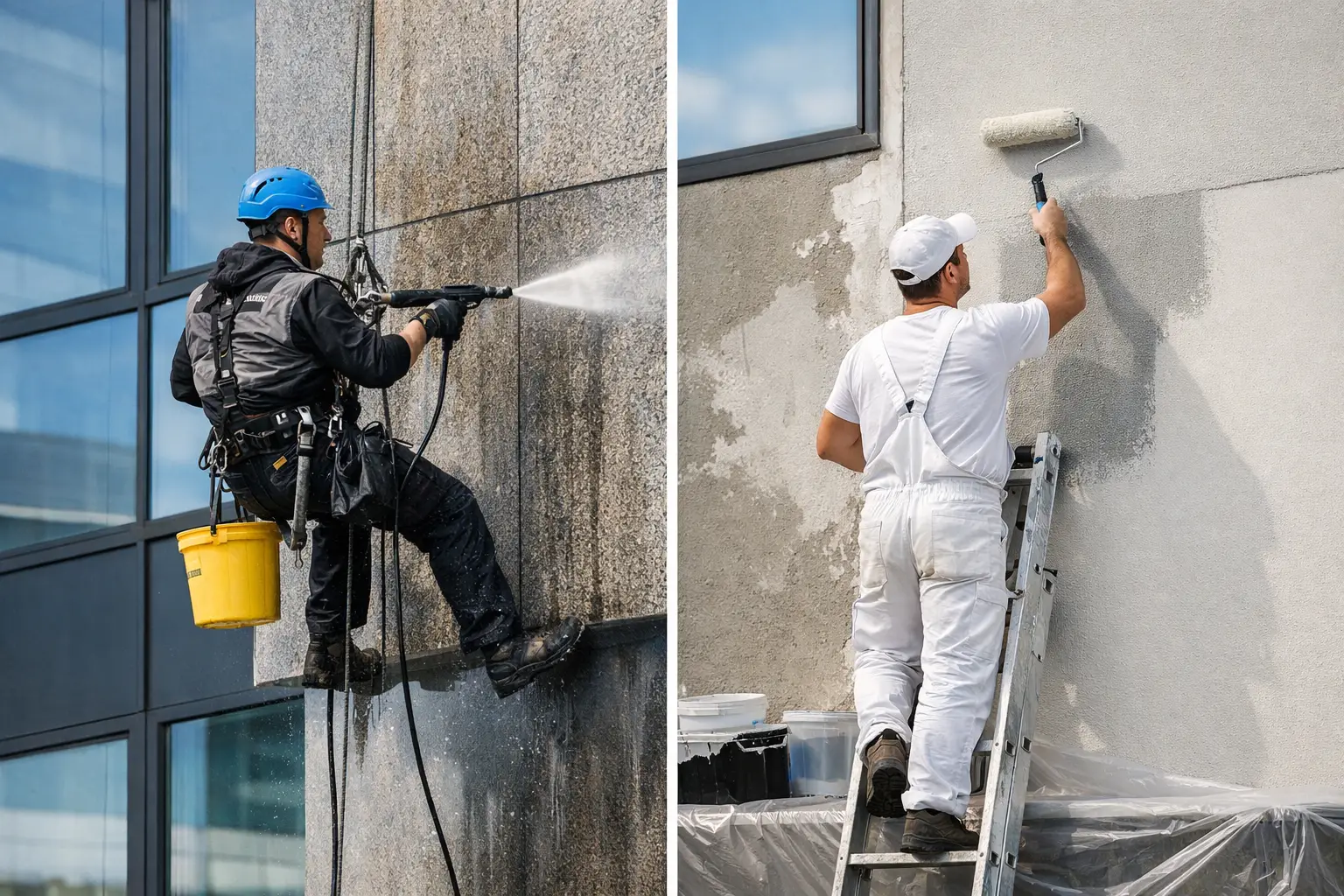 Facade Cleaning vs Repainting: Which Comes First? | Facade facade cleaning vs repainting which comes first featured
